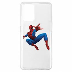 Чехол для Oppo A74 4G Человек Паук - PrintSalon