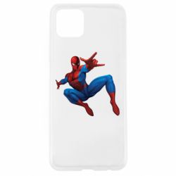 Чехол для Oppo A92s Человек Паук - PrintSalon