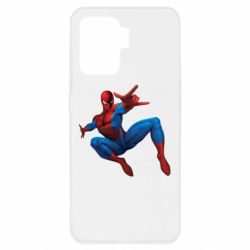 Чехол для Oppo Reno 5 Lite Человек Паук - PrintSalon