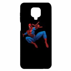 Чехол для Xiaomi Redmi Note 9S/9Pro/9Pro Max Человек Паук - PrintSalon