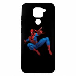 Чехол для Xiaomi Redmi Note 9/Redmi 10X Человек Паук - PrintSalon