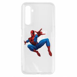 Чехол для Realme 6 Человек Паук - PrintSalon