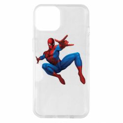 Чехол для iPhone 14 Человек Паук - PrintSalon