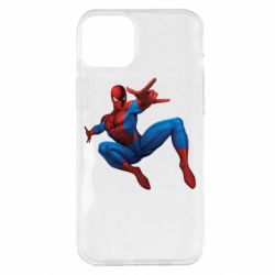 Чехол для iPhone 14 Plus Человек Паук - PrintSalon