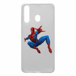 Чехол для Samsung A60 Человек Паук - PrintSalon