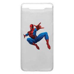 Чехол для Samsung A80 Человек Паук - PrintSalon