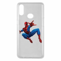 Чехол для Samsung A10s Человек Паук - PrintSalon
