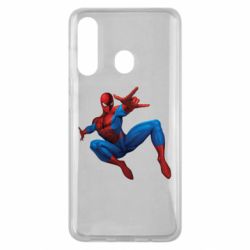 Чехол для Samsung M40 Человек Паук - PrintSalon