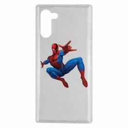 Чехол для Samsung Note 10 Человек Паук - PrintSalon