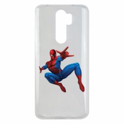 Чехол для Xiaomi Redmi Note 8 Pro Человек Паук - PrintSalon