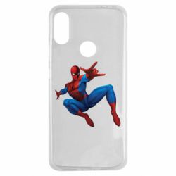 Чехол для Xiaomi Redmi Note 7 Человек Паук - PrintSalon