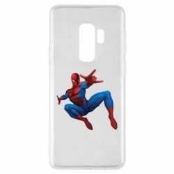 Чехол для Samsung S9+ Человек Паук - PrintSalon