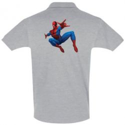 Мужское поло Человек Паук - PrintSalon