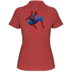 Женское поло Человек Паук - PrintSalon