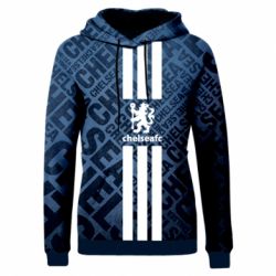 Жіноче 3D худі Chelsea FC