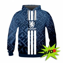 Детское 3D худи Chelsea FC - PrintSalon