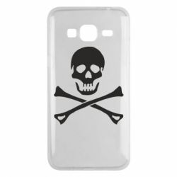 Чехол для Samsung J3 2016 Череп и кости - PrintSalon