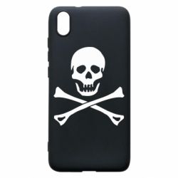 Чехол для Xiaomi Redmi 7A Череп и кости - PrintSalon