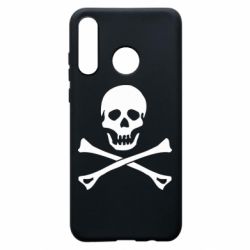 Чехол для Huawei P30 Lite Череп и кости - PrintSalon