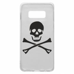 Чехол для Samsung S10e Череп и кости - PrintSalon
