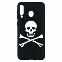 Чехол для Samsung M30 Череп и кости - PrintSalon