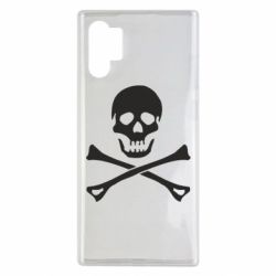 Чехол для Samsung Note 10 Plus Череп и кости - PrintSalon