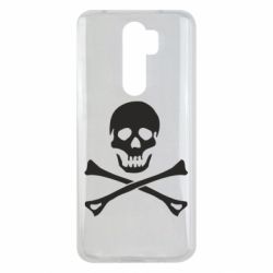 Чехол для Xiaomi Redmi Note 8 Pro Череп и кости - PrintSalon