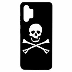 Чехол для Samsung A32 4G Череп и кости - PrintSalon