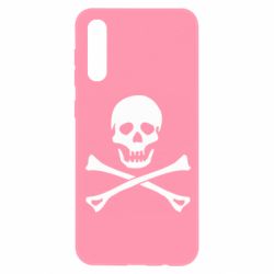 Чехол для Samsung A50 Череп и кости - PrintSalon