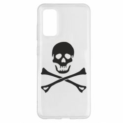 Чехол для Samsung S20 Череп и кости - PrintSalon