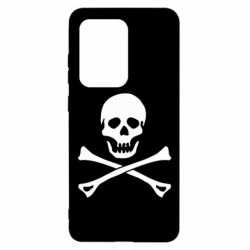 Чехол для Samsung S20 Ultra Череп и кости - PrintSalon