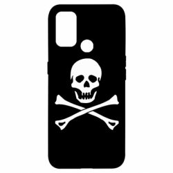 Чехол для Oppo A53/A32/A33 Череп и кости - PrintSalon