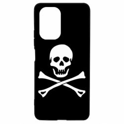 Чехол для Xiaomi Poco F3/K40 Череп и кости - PrintSalon