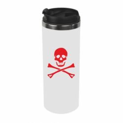 Термокружка Череп и кости - PrintSalon