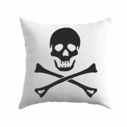 Подушка Череп и кости - PrintSalon