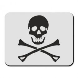 Коврик для мыши Череп и кости - PrintSalon