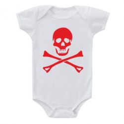 Детский бодик Череп и кости - PrintSalon