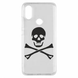 Чехол для Xiaomi Mi A2 Череп и кости - PrintSalon