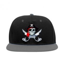 Снепбек Череп пирата - PrintSalon
