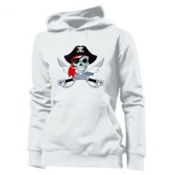 Худі жіноче Череп пірата