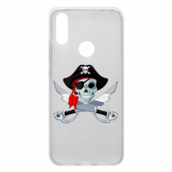 Чехол для Xiaomi Redmi 7 Череп пирата - PrintSalon
