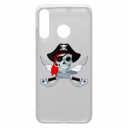 Чехол для Huawei P30 Lite Череп пирата - PrintSalon