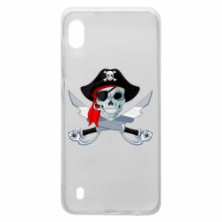 Чехол для Samsung A10 Череп пирата - PrintSalon