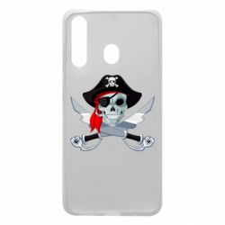 Чехол для Samsung A60 Череп пирата - PrintSalon