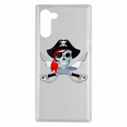 Чехол для Samsung Note 10 Череп пирата