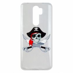 Чехол для Xiaomi Redmi Note 8 Pro Череп пирата - PrintSalon