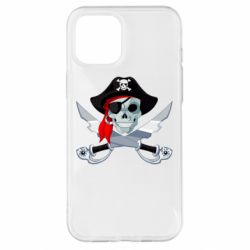 Чехол для iPhone 12 Pro Max Череп пирата - PrintSalon