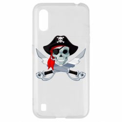 Чехол для Samsung A01/M01 Череп пирата - PrintSalon