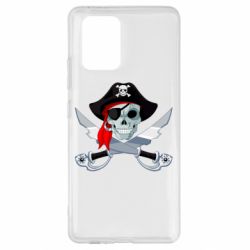 Чехол для Samsung S10 Lite Череп пирата