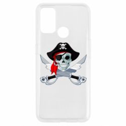Чехол для Oppo A53/A32/A33 Череп пирата